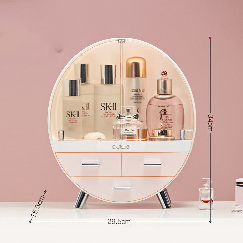 Cosmetic storage box drawer type