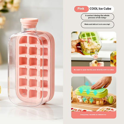 Instant Cooling Cup – Portable One-Click Ice Maker Bottle