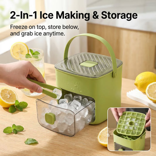 Double Layer Ice Cube Maker 🔥 Summer Sale 50% OFF
