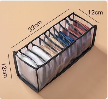 Non‑Woven Underwear Storage Box – Foldable Drawer Organizer for Bras, Socks & Underwear