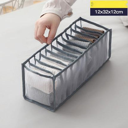 Non‑Woven Underwear Storage Box – Foldable Drawer Organizer for Bras, Socks & Underwear