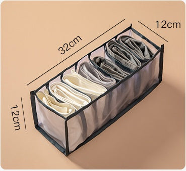 Non‑Woven Underwear Storage Box – Foldable Drawer Organizer for Bras, Socks & Underwear