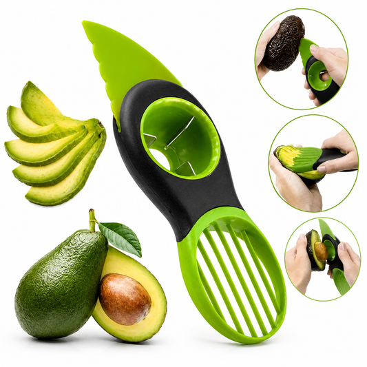 Three-in-One Multifunctional Avocado Knife