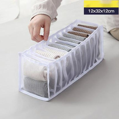 Non‑Woven Underwear Storage Box – Foldable Drawer Organizer for Bras, Socks & Underwear