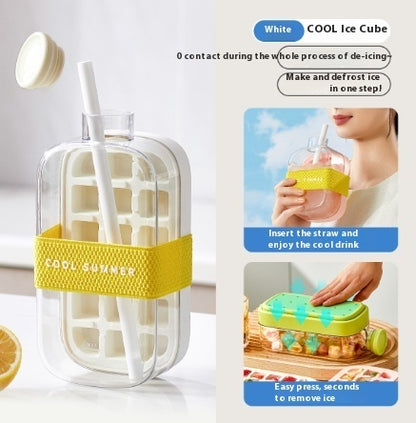 Instant Cooling Cup – Portable One-Click Ice Maker Bottle