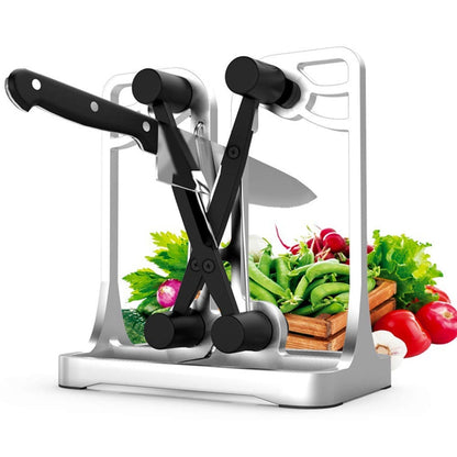 New Kitchen Knife Sharpener with Tungsten Steel Stone