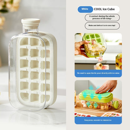 Instant Cooling Cup – Portable One-Click Ice Maker Bottle