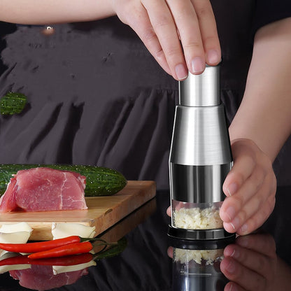 Kitchen Garlic Mashing & Pressing Chopper