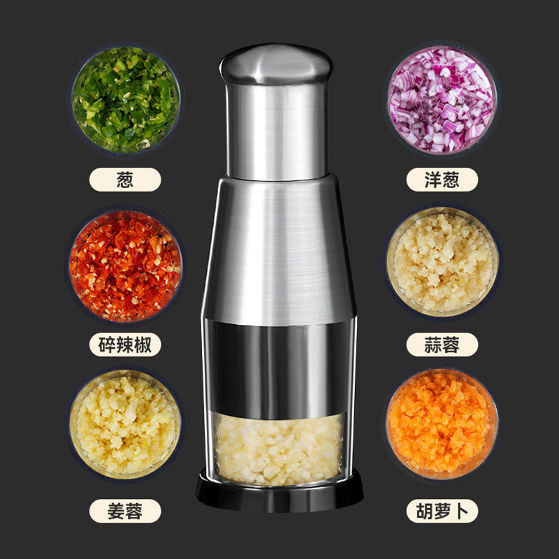 Kitchen Garlic Mashing & Pressing Chopper