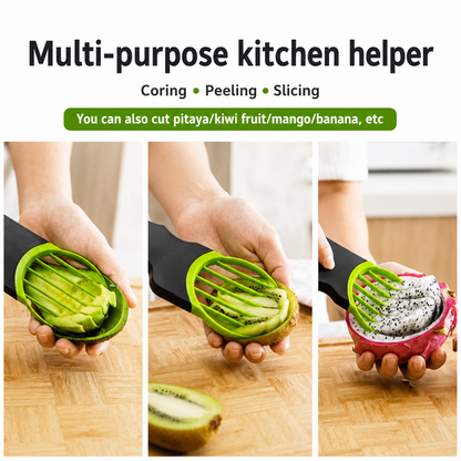 Three-in-One Multifunctional Avocado Knife