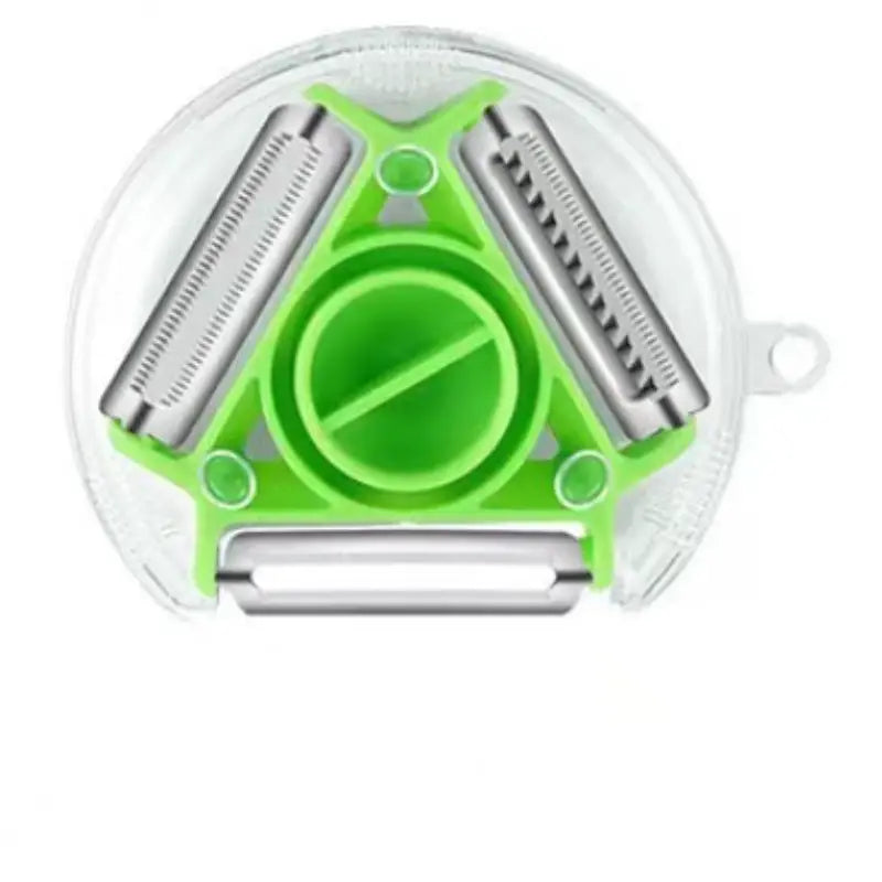 3-in-1 Stainless Steel Peeler and Vegetable Cutter