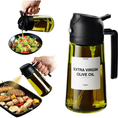 2-in-1 Cooking Oil Spray Bottle