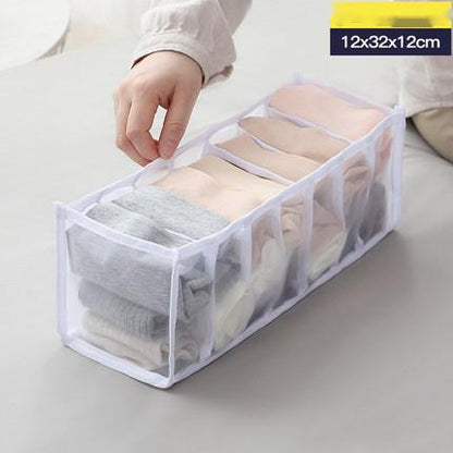 Non‑Woven Underwear Storage Box – Foldable Drawer Organizer for Bras, Socks & Underwear