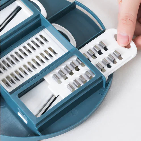 Upgraded Round Kitchen Vegetable Cutter - Multi-Functional