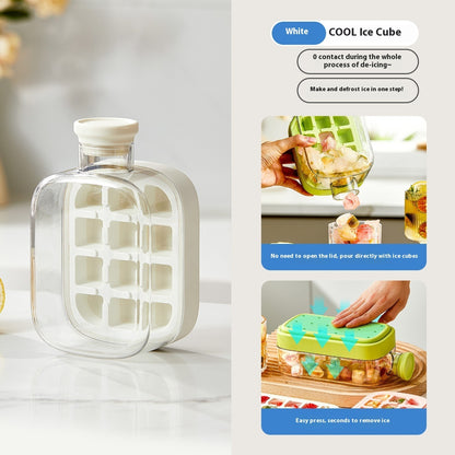 Instant Cooling Cup – Portable One-Click Ice Maker Bottle