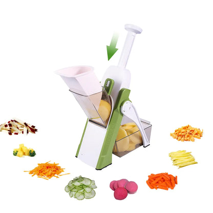 Multifunctional Plastic Vegetable & Lemon Slicer for Everyday Kitchen Use