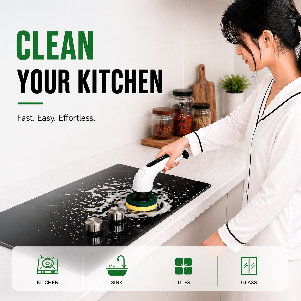 Waterproof Electric Cleaning Brush