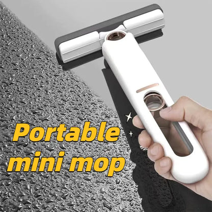 Portable Self-Squeeze Mini Mop – Effortless Home Cleaning