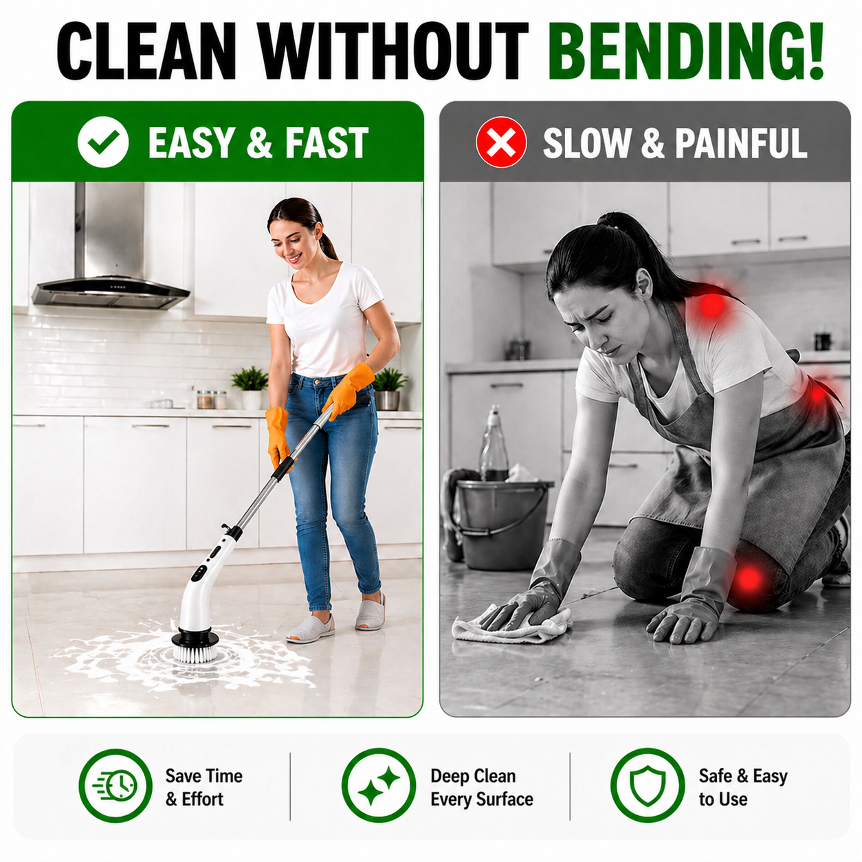 Waterproof Electric Cleaning Brush