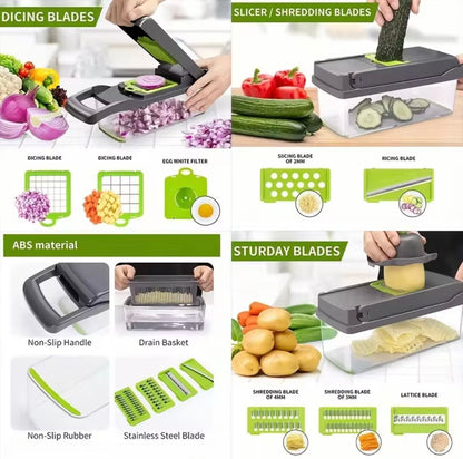 16-in-1 Multifunctional Vegetable Chopper🥕🔪