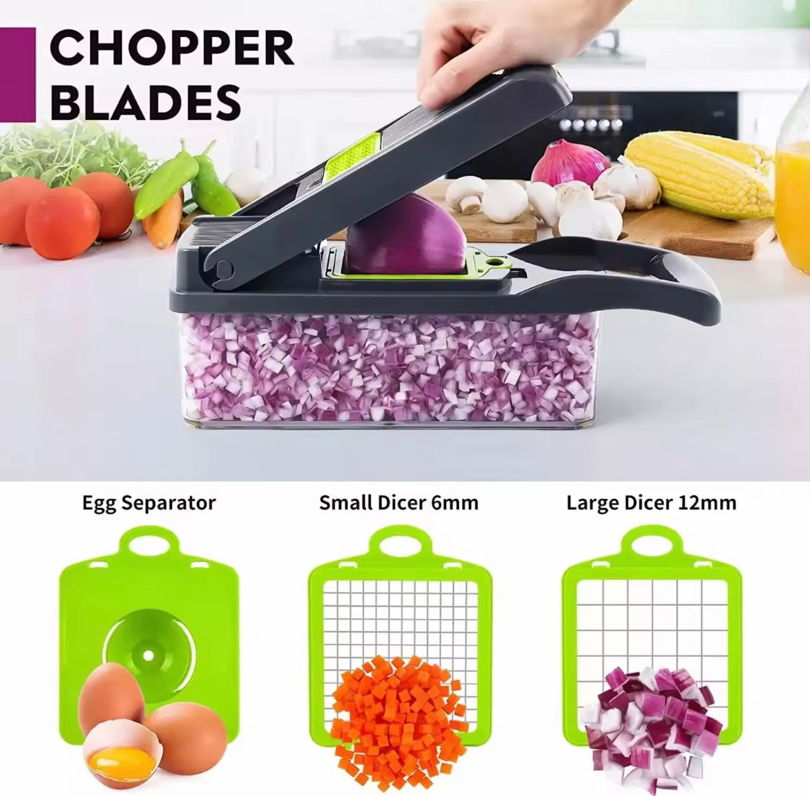16-in-1 Multifunctional Vegetable Chopper🥕🔪
