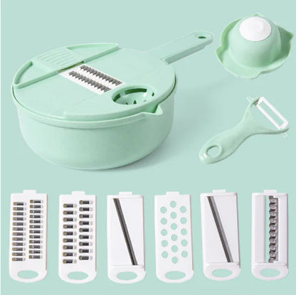 Upgraded Round Kitchen Vegetable Cutter - Multi-Functional
