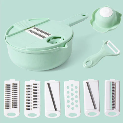 Upgraded Round Kitchen Vegetable Cutter - Multi-Functional