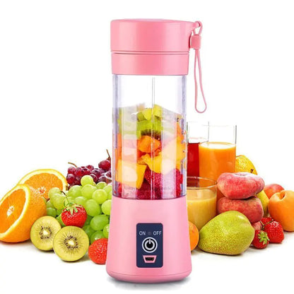 Portable USB Rechargeable Blender Cup 380ml for Smoothies & Travel