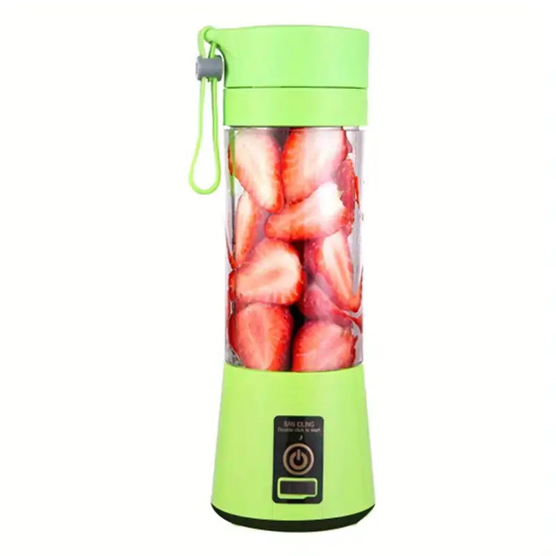 Portable USB Rechargeable Blender Cup 380ml for Smoothies & Travel