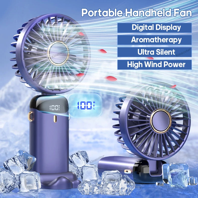 USB Rechargeable Portable Neck Fan