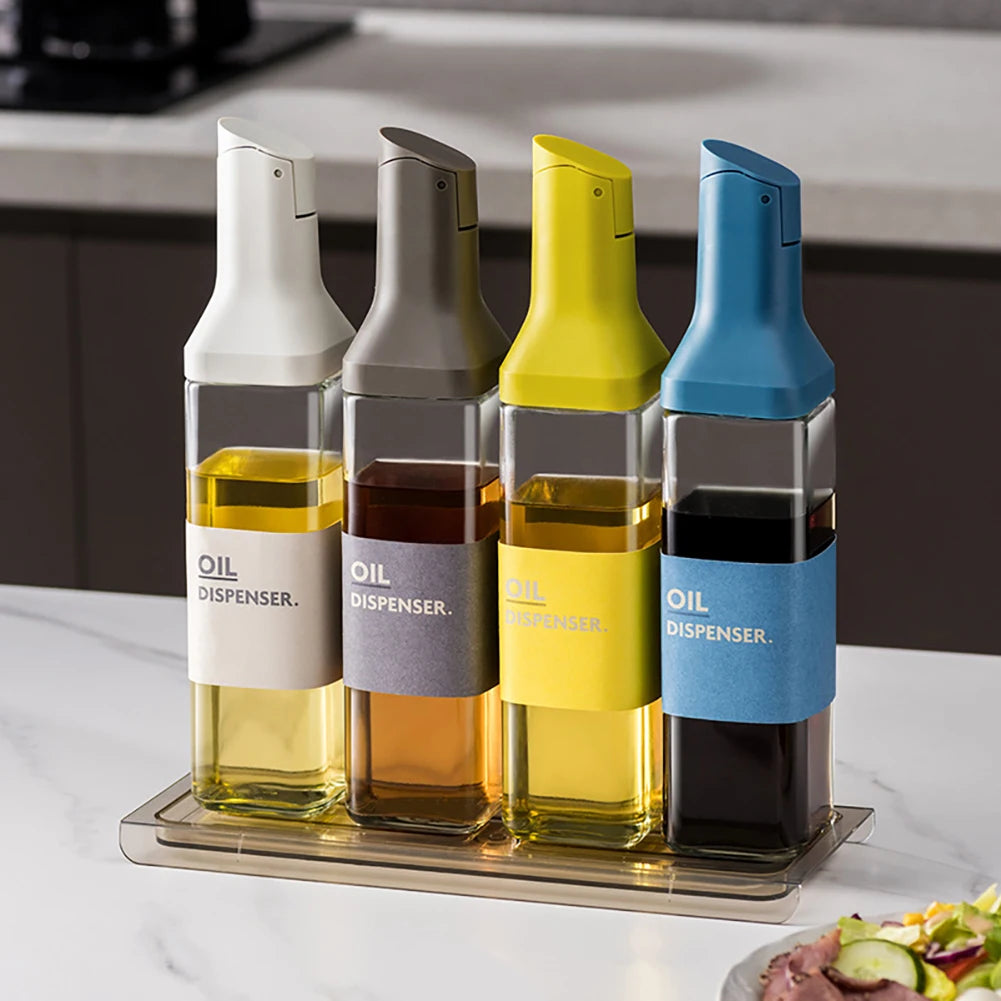 Glass Oil Dispenser Bottle – Spill Free