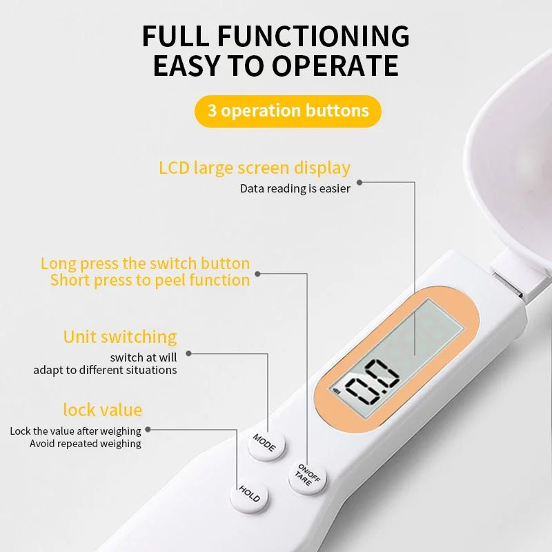 Mini Digital Kitchen Spoon Scale
