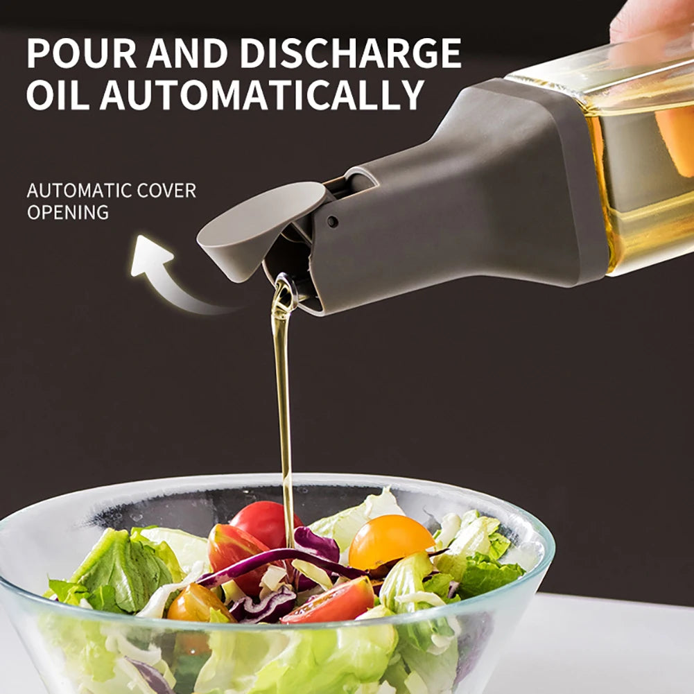 Glass Oil Dispenser Bottle – Spill Free