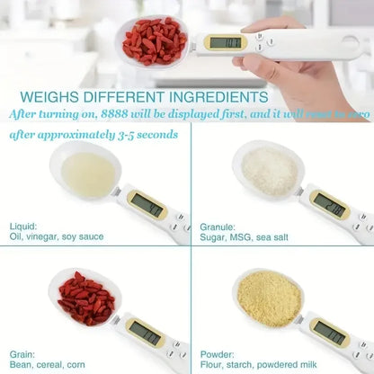 Mini Digital Kitchen Spoon Scale