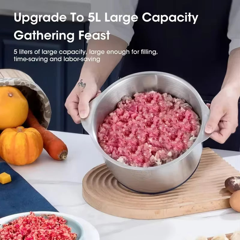 300W Electric Meat Grinder (2 Bowls)