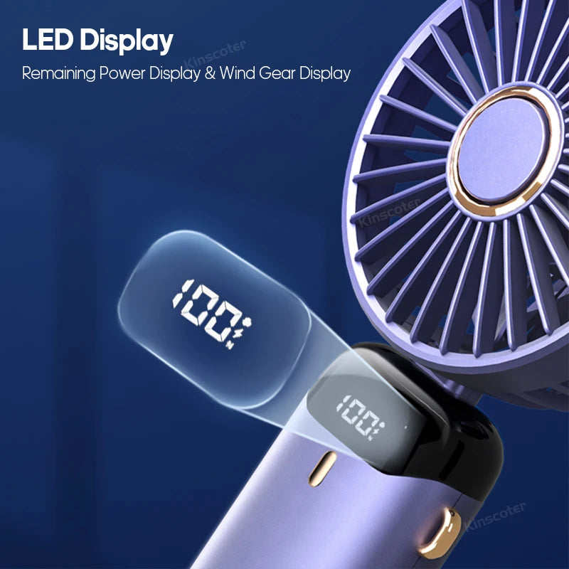 USB Rechargeable Portable Neck Fan