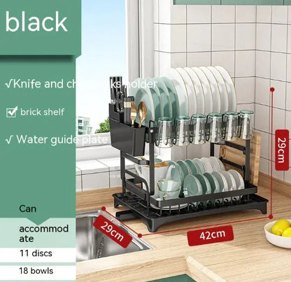 Multifunctional Water Cup Storage Rack – Space-Saving Kitchen Organizer