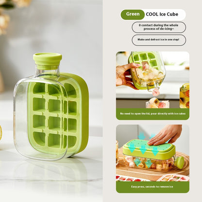 Instant Cooling Cup – Portable One-Click Ice Maker Bottle