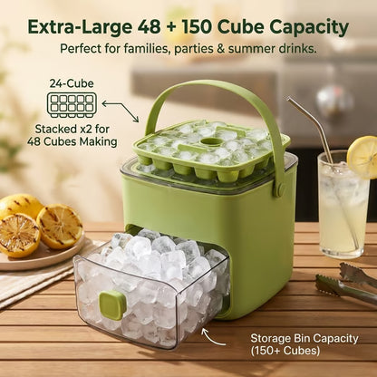 Double Layer Ice Cube Maker 🔥 Summer Sale 50% OFF