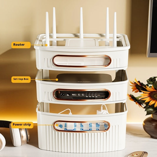 Router Storage Box Desktop TV Set-top Box
