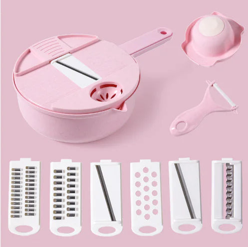 Upgraded Round Kitchen Vegetable Cutter - Multi-Functional