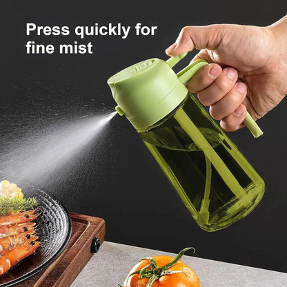 2-in-1 Cooking Oil Spray Bottle