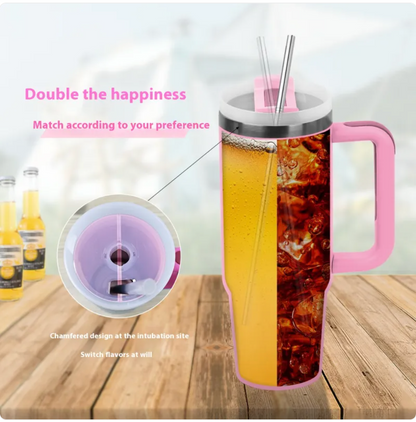 40oz Vacuum Insulated Silicone Liner Cup