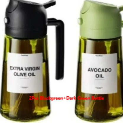 2-in-1 Cooking Oil Spray Bottle