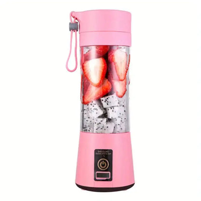 Portable USB Rechargeable Blender Cup 380ml for Smoothies & Travel