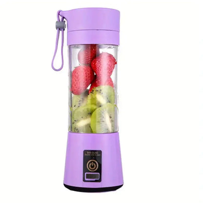 Portable USB Rechargeable Blender Cup 380ml for Smoothies & Travel