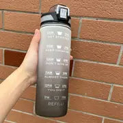 32oz Leakproof Gradient Motivational Water Bottle