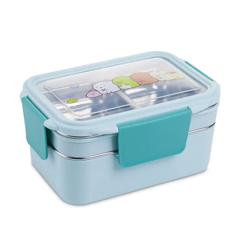 Stainless Steel Double-Layer Lunch Box