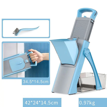 Multifunctional Plastic Vegetable & Lemon Slicer for Everyday Kitchen Use